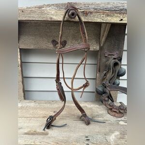 Horse Tack - Tex Tan Leather Western Headstall